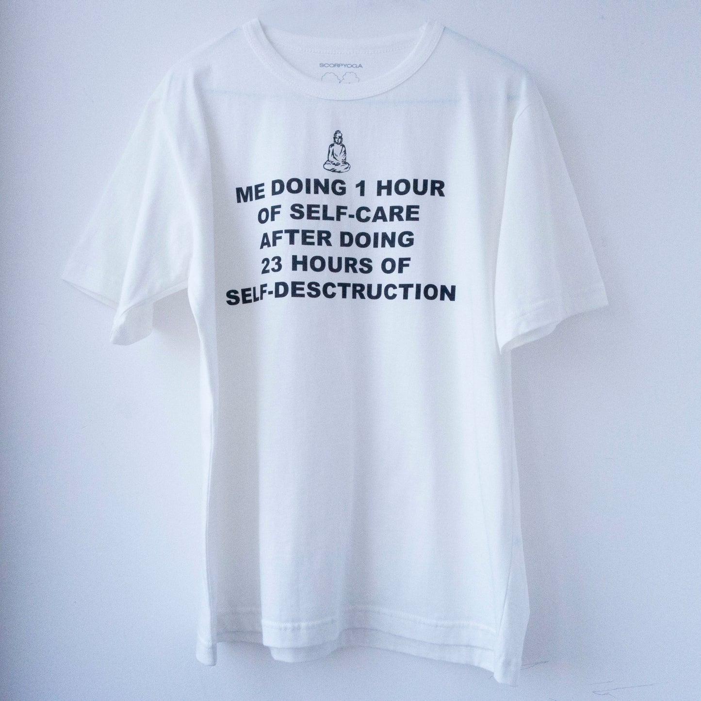 I hate music x Scopyoga t-shirt