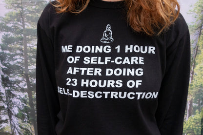 I hate Music x Scopryoga longsleeve