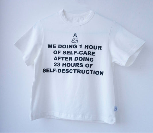 I hate music x Scorpyoga baby tee
