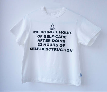 I hate music x Scorpyoga baby tee