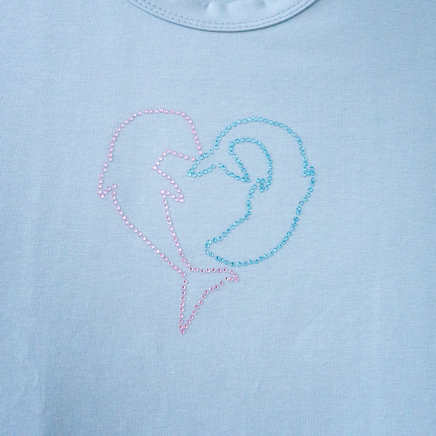 'Dolphin love' baby tee