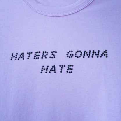 'Haters gonna hate' baby tee