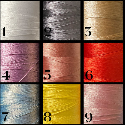 Choose thread color for custom embroidery